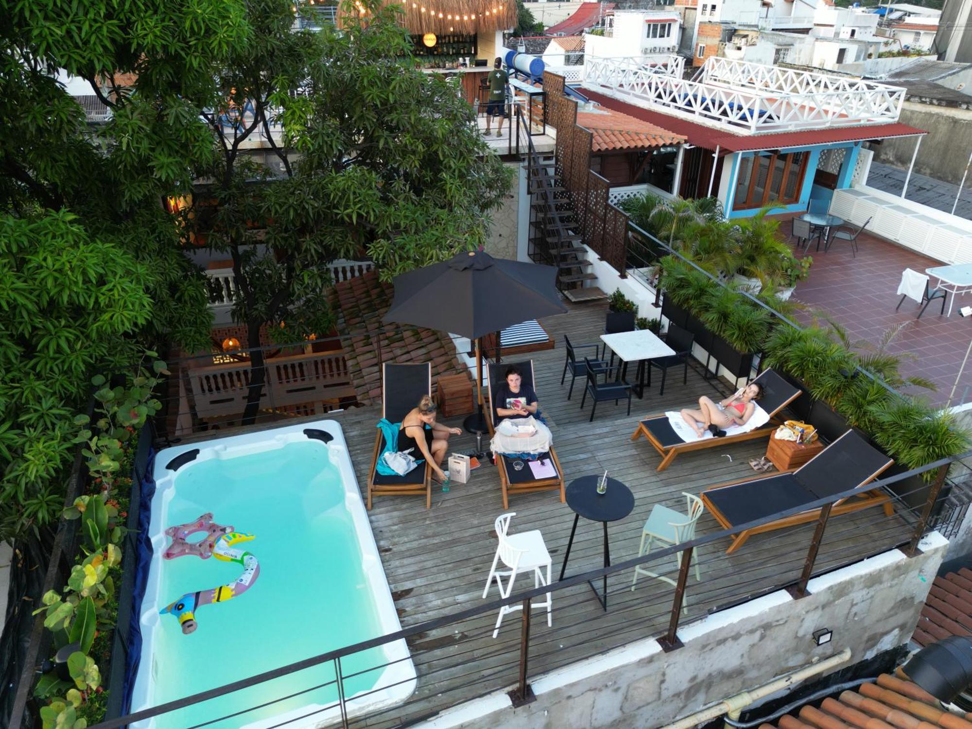 Los Patios Hostel Картахена Экстерьер фото