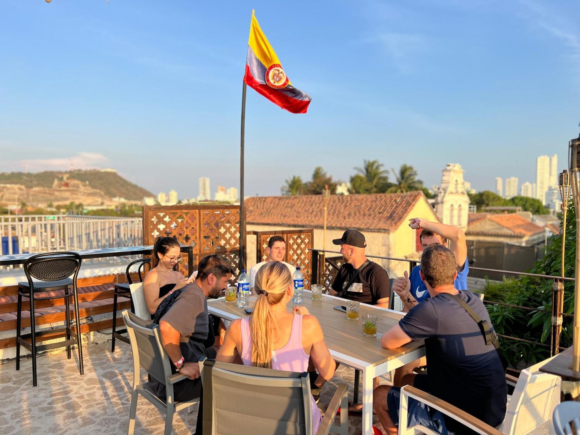 Los Patios Hostel Картахена Экстерьер фото