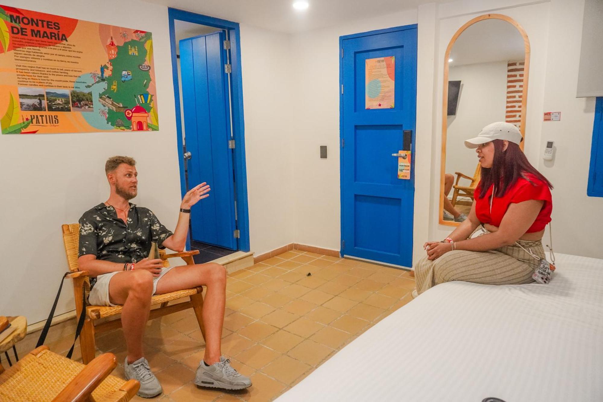 Los Patios Hostel Картахена Экстерьер фото