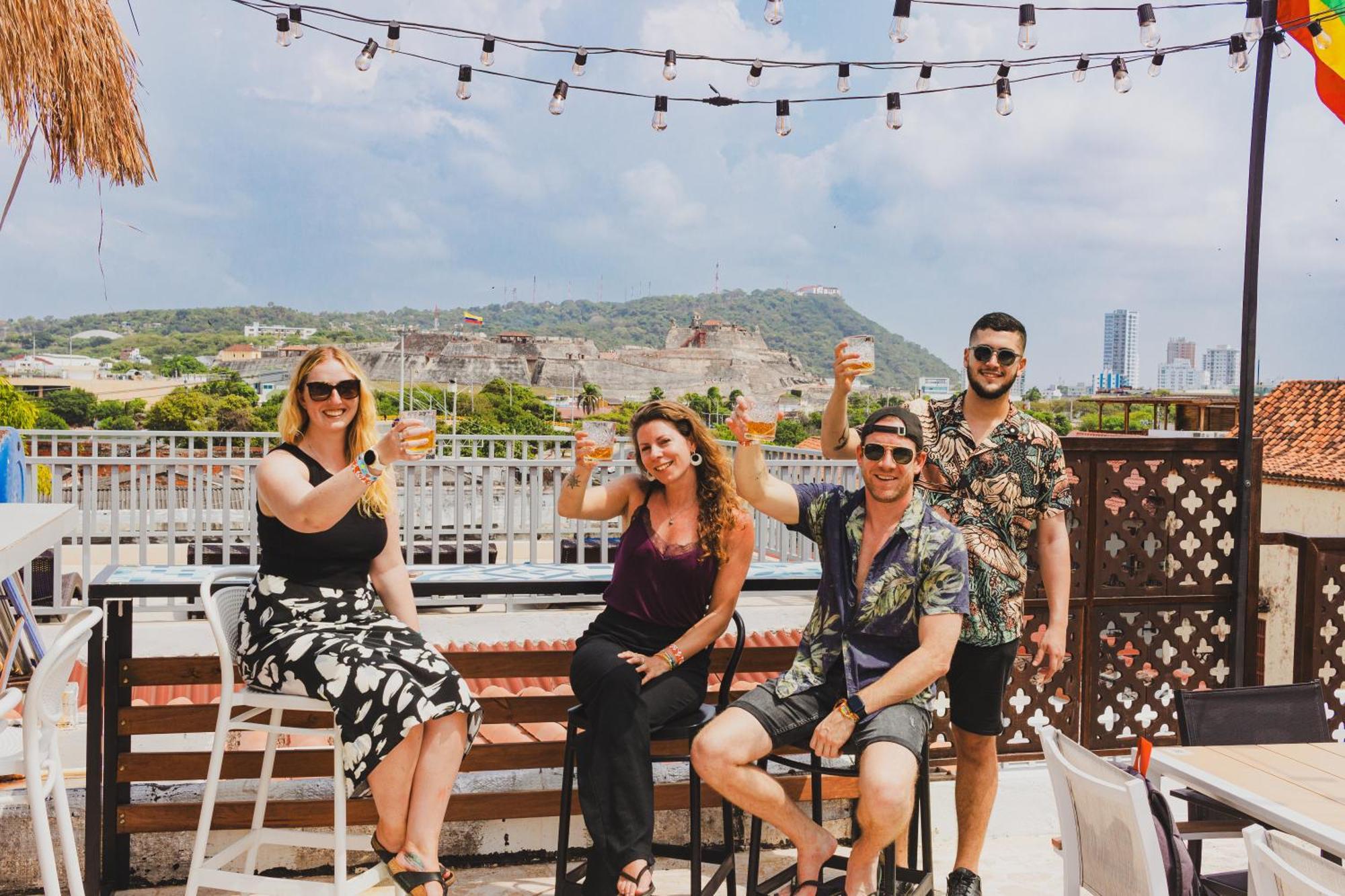 Los Patios Hostel Картахена Экстерьер фото